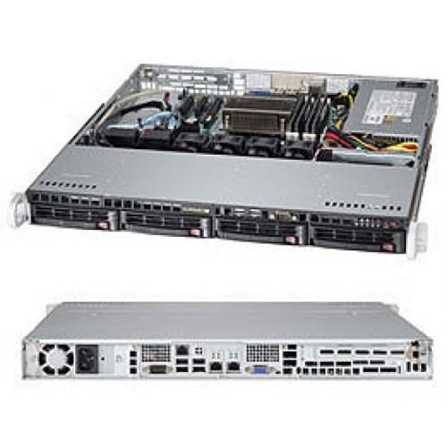 Carcasa Server Supermicro CSE-813MTQ-350CB, 350W