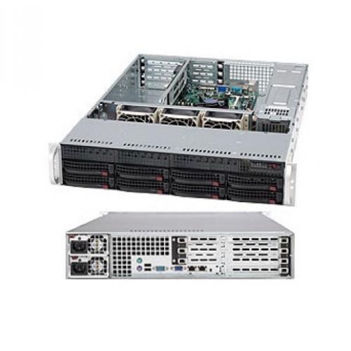 Carcasa Server Supermicro CSE-825TQ-R720LPB, 720W