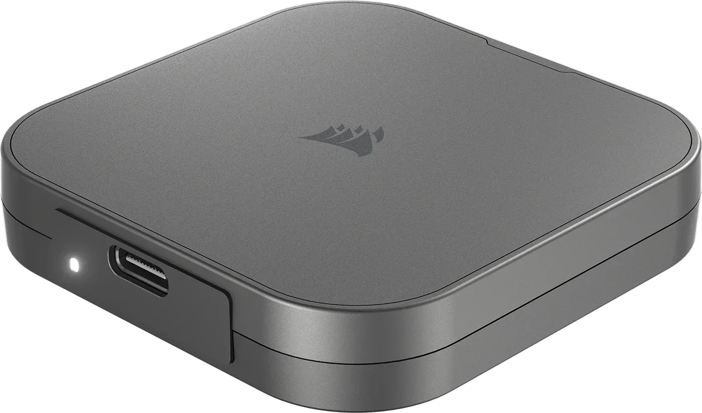 SSD portabil Corsair EX400U, 4 TB, USB-C, Gray