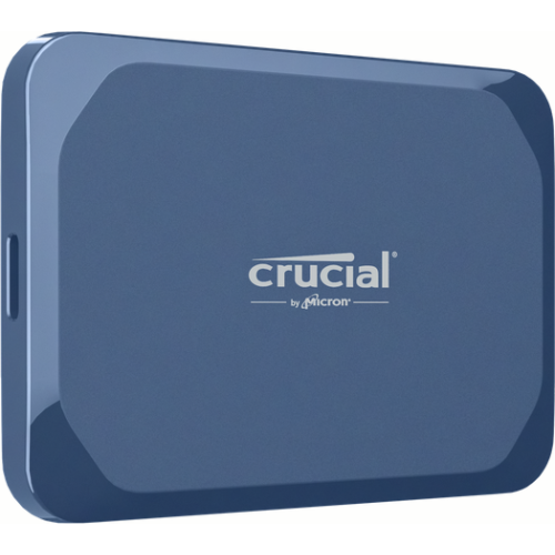 SSD portabil Crucial X10, 2TB, USB 3.2, Blue