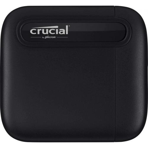 SSD Portabil Crucial X6, 2TB, USB-C, Black