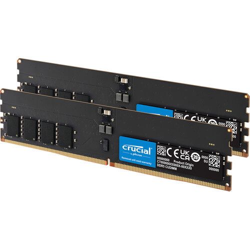 Kit Memorie Crucial CT2K64G64C52CU5, 128GB, DDR5-6400 MHz, CL52, Dual Channel