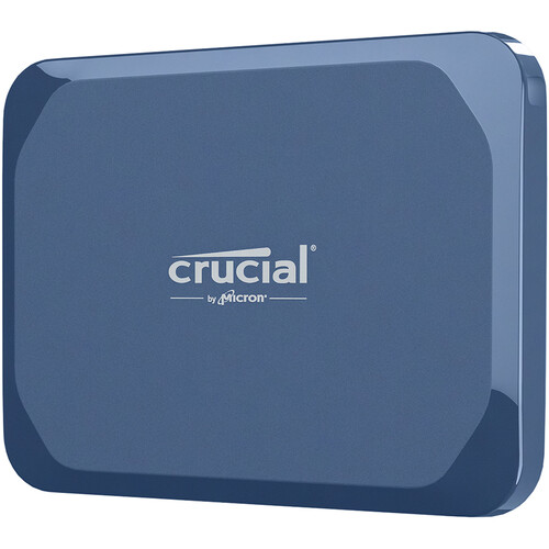 SSD portabil Crucial X10, 4 TB, USB-C, Blue