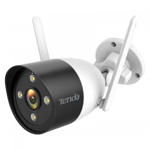 Tenda camera supraveghere WIFI CT6-WCA, porturi: Micro-SD (pana la 128Gb), 1 x RJ-45, lentil: 4mm F1.6, 2x antene externe, dimensiuni: 72* 175mm, rezolutie: 2304x1296, codificare: H.265, Standard wireless: IEEE 802.11b/g/n @2.4GHz, Viteza transfer wireles