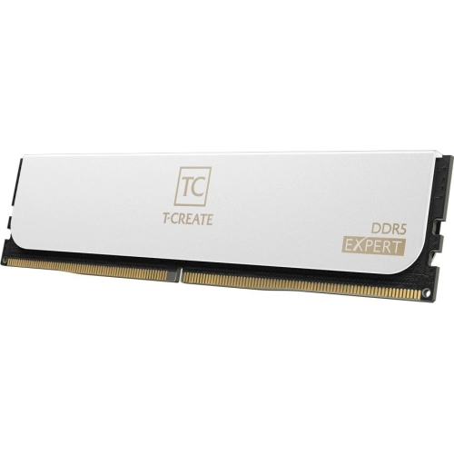 Kit Memorie TeamGroup T-Create Expert White Intel XMP 3.0 / AMD EXPO 32GB, DDR5-6000 MHz, CL 30, Dual Channel