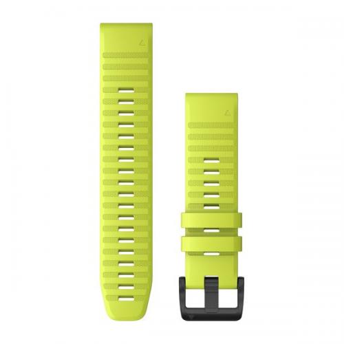Garmin Curea Ceas Silicon QuickFit 22 Yellow  Acc,fenix 6 22mm QuickFit Amp Yellow Silicone Band