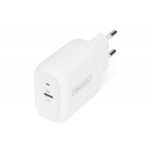 Incarcator retea Digitus by Assmann DA-10196, 1x USB-C, 9V, 3A, White