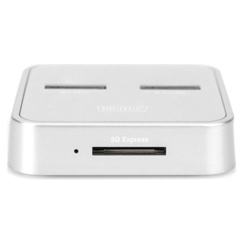 Rack SSD ASSMANN Digitus DA-71546, USB-C, M.2, Silver