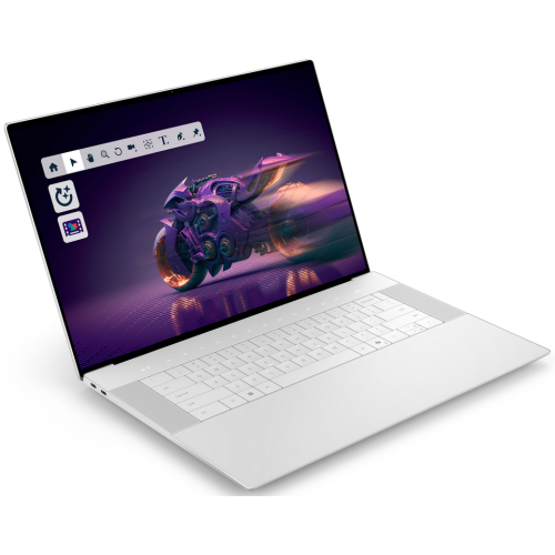 Laptop Dell 16 Premium DA16250, Intel Core Ultra 7 255H, 16.3 inch Touch, RAM 32GB, SSD 1TB, nVidia GeForce RTX 5060 8GB, Windows 11 Pro, Platinum