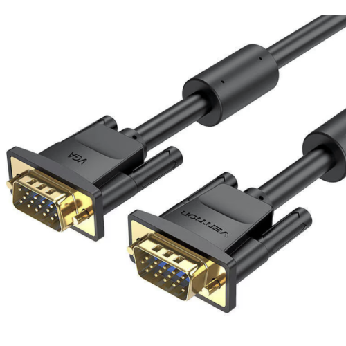 Cablu Vention DAEBI, VGA male - VGA male, 3 m, Black