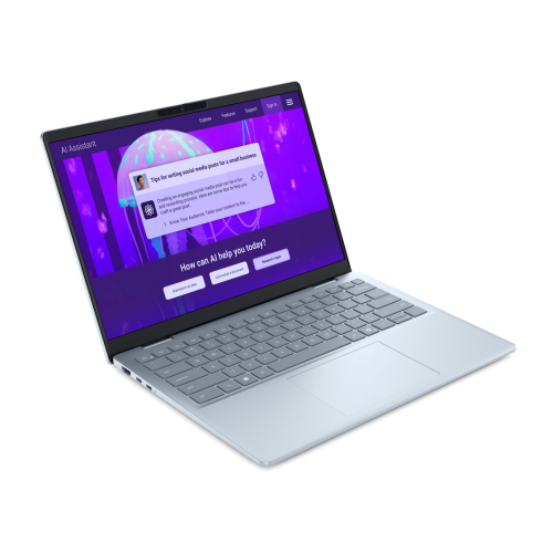 Laptop Dell 14 Plus DB14250, Intel Core Ultra 7 258V, 14 inch, RAM 32GB, SSD 1TB, Intel Arc Graphics 140V, Windows 11 Pro, Ice Blue