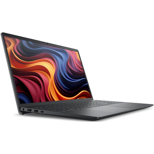 Laptop Dell 15 DC15255, AMD Ryzen 5 7520U, 15.6 inch, RAM 8GB, SSD 512GB, AMD Radeon Graphics, Windows 11 Pro, Carbon Black