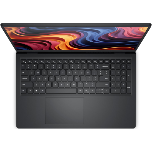 Laptop Dell 15 DC15255, AMD Ryzen 5 7520U, 15.6 inch, RAM 8GB, SSD 512GB, AMD Radeon Graphics, Windows 11 Pro, Carbon Black