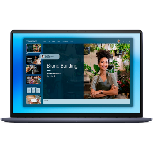 Laptop Dell 16 DC16251, Intel Core 7 150U, 16 inch, RAM 32GB, SSD 1TB, Intel Graphics, Linux, Midnight Blue