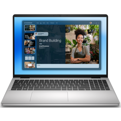 Laptop Dell 16 DC16251, Intel Core 7 150U, 16 inch, RAM 32GB, SSD 1TB, Intel Graphics, Windows 11 Pro, Platinum Silver