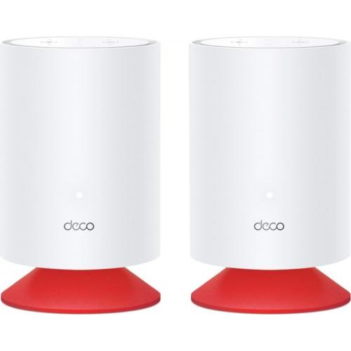 Router wireless TP-LINK Deco Voice X20 MESH, 2x LAN, 2 bucati