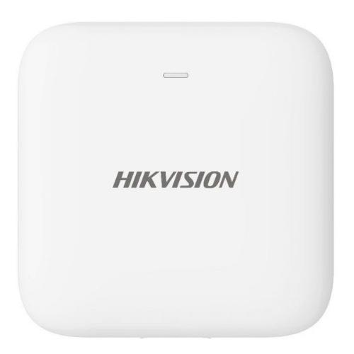 Detector de inundatie wireless AXPRO Hikvision DS-PDWL-E-WE, frecventa de operare: 868 MHz, transmisie: Tri-X Wireless, criptare: AES-128,. Distanta de comunicare: 1200 metri in camp deschis, SSI(Signal Strength Indication), complet configurabil la distan