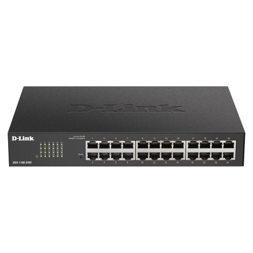 Switch D-Link Gigabit DGS-1100-24V2, 24 port, 10/100/1000 Mbps