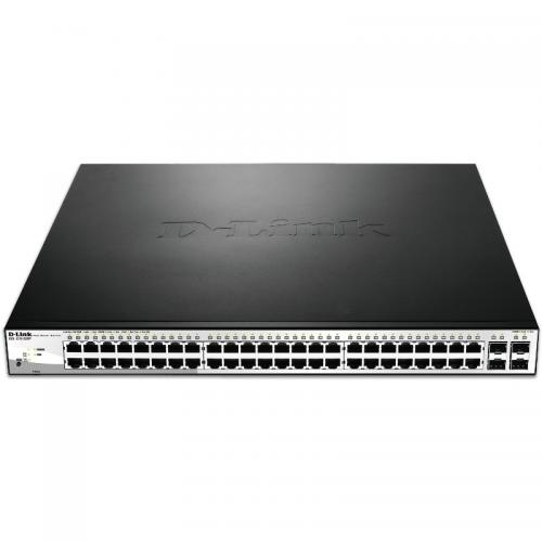 Switch D-Link DGS-1210-52MP, 48 port, 10/100/1000 Mbps