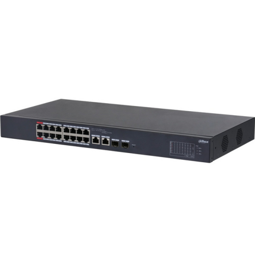 Switch Dahua DH-CS4218-16ET-240, 16 porturi, PoE