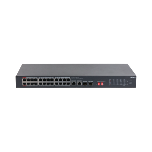 Switch Dahua S3226-24ET-240, 24 porturi, PoE