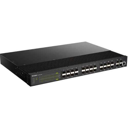 Switch D-Link DIS-700G-28XS, 24 porturi