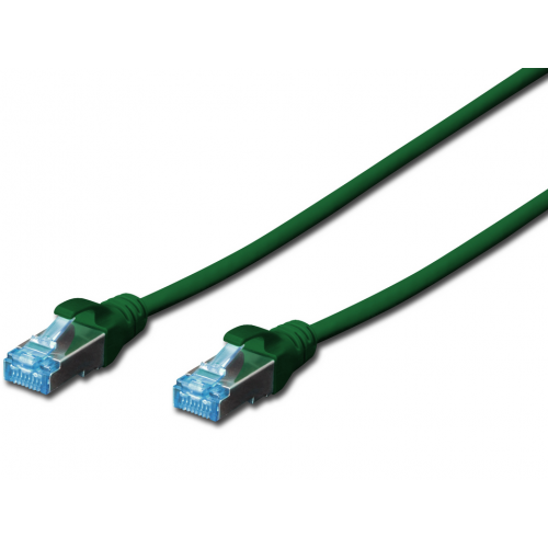 Patch Cord Digitus by Assmann DK-1532-010/G, SF/UTP, Cat5e, 1m, Green