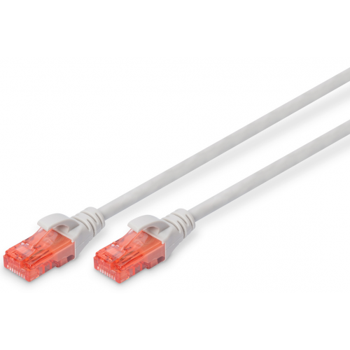 Patch Cord Digitus by Assmann DK-1612-100, U/UTP, Cat6, 10m, Grey