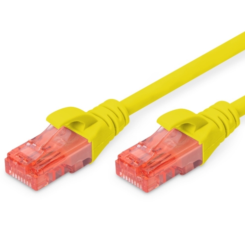 Patch Cord Digitus by Assmann DK-1617-005/Y, U/UTP, Cat. 6, 0.5m, Yellow