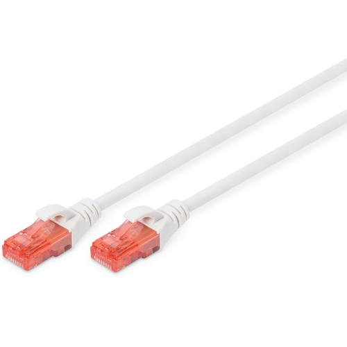 Patch Cord Digitus by Assmann DK-1617-010/WH, U/UTP, Cat. 6, 1m, White