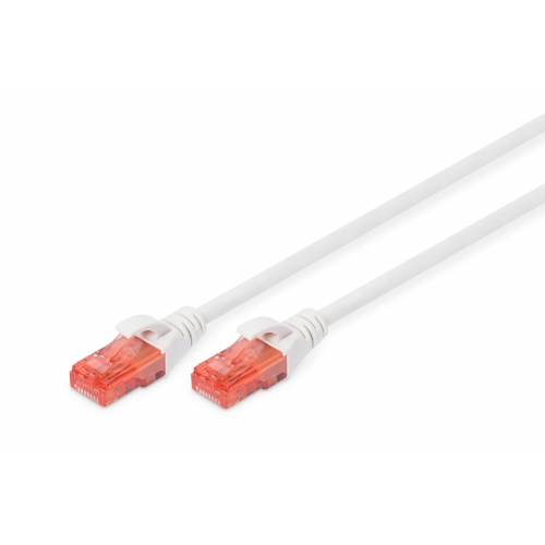 Patch Cord Digitus by Assmann DK-1617-020/WH, U/UTP, Cat6, 2m, White