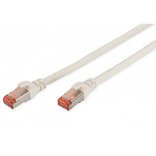 Patch Cord Digitus by Assmann DK-1644-010/WH, S/FTP, Cat6, 1m, White