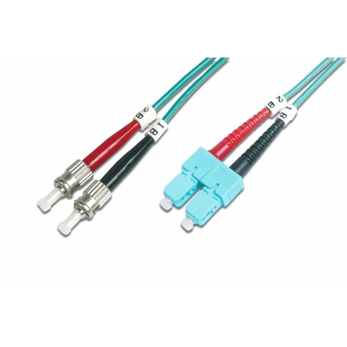 Patch Cord Digitus by Assmann DK-2512-02/3, ST - SC, 2m, Blue