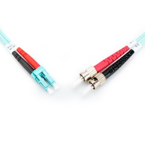 Patch Cord Fibra Optica Digitus by Assmann DK-2531-10/3, Multi-Mode, OM3, Duplex LC - Duplex ST, 10 m