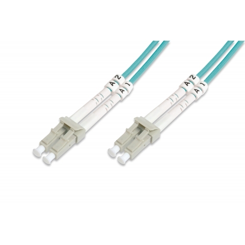 Patch Cord Fibra Optica Digitus by Assmann DK-2533-20/3, Multi-Mode, OM3, Duplex LC - Duplex LC, 20 m