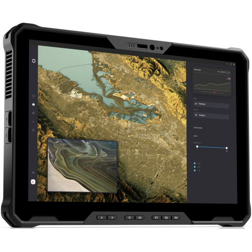 Tableta Dell Latitude 7230, Intel Core i5-1240U Deca Core, 12 inch, RAM 16GB, SSD 256GB, Wi-Fi, BT, Windows 11 Pro, Black