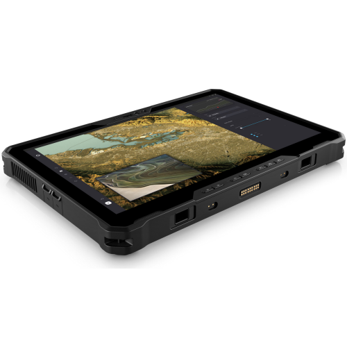 Tableta Dell Latitude 7230, Intel Core i5-1240U Deca Core, 12 inch, RAM 16GB, SSD 256GB, Wi-Fi, BT, Windows 11 Pro, Black