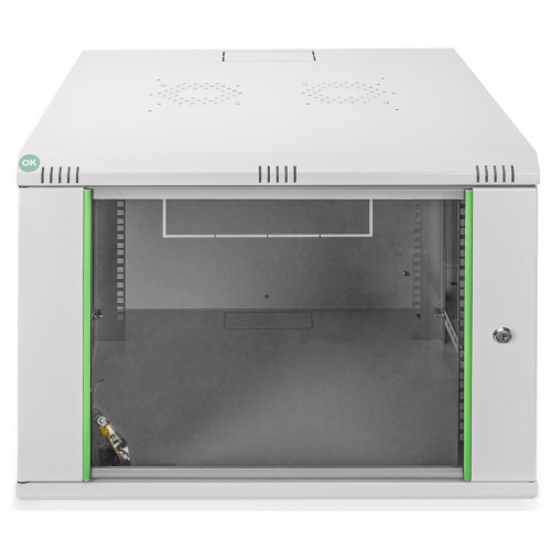 Rack Digitus by Assmann DN-19 07U-6/6-EC, 19inch, 7U, 600x600mm, Light Grey