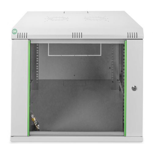 Rack Digitus by Assmann DN-19 09U-6/6-EC, 19inch, 9U, 600x600mm, Light Grey