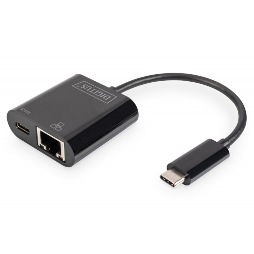 Placa de retea Digitus by Assmann DN-3027, USB-C, Black