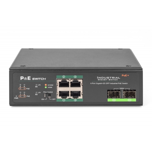 Switch Digitus by Assmann DN-651109, 4 porturi, PoE