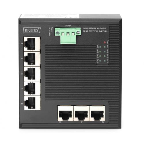 Switch Digitus by Assmann DN-651121, 8 porturi