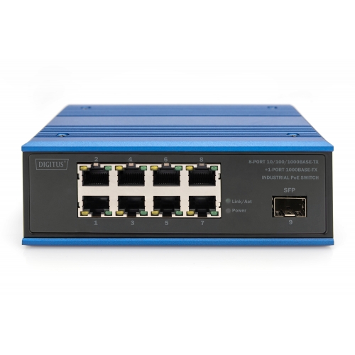 Switch Digitus by Assmann DN-651137, 8 porturi, PoE
