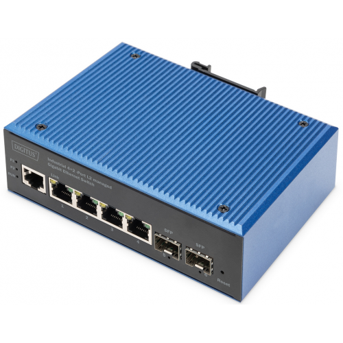Switch Digitus by Assmann DN-651154, 4 porturi