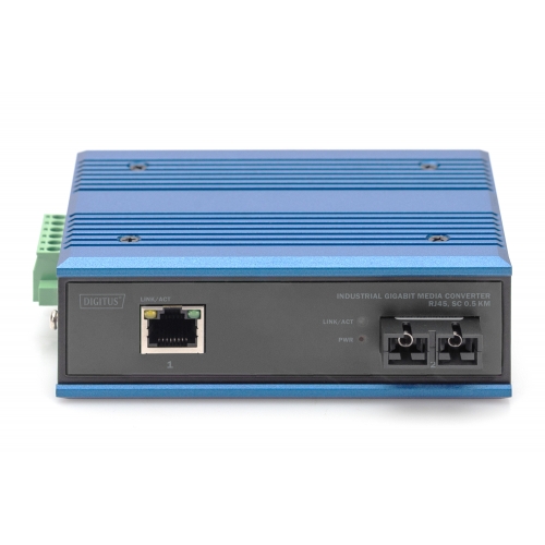 Convertor Media Digitus by Assmann DN-652101-1, RJ45 - SC