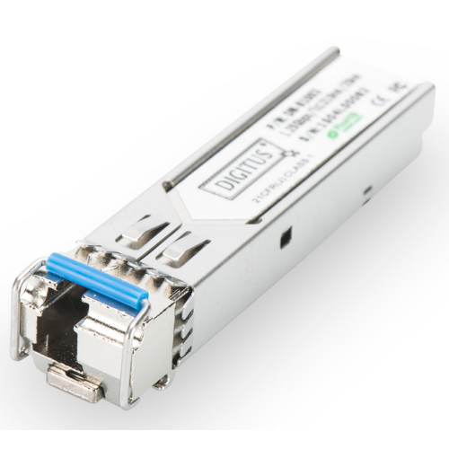 Transceiver Digitus by Assmann SFP 1.25GB DN-81003-01, TX 1310 / RX 1550 nm, Single-Mode, DDM, 20 km, LC