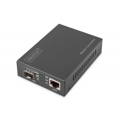 Convertor Media Digitus by Assmann DN-82211, RJ45 - SFP