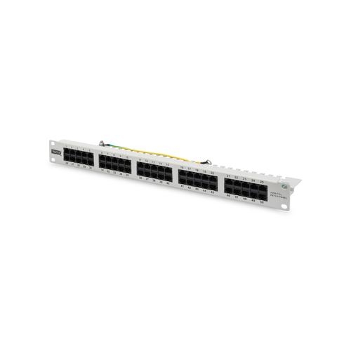 Patch Panel Digitus by Assmann DN-91350-1, 19inch, 1U, 50 porturi, Cat3, UTP, Light Grey