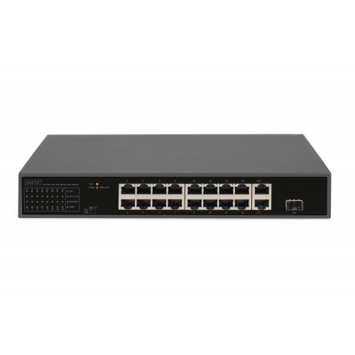 Switch Digitus by Assmann DN-95355, 16 porturi, PoE