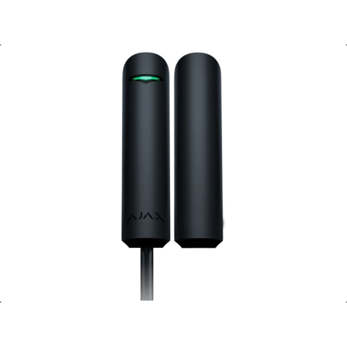 Contact magnetic Ajax DoorProtect Fibra, Black